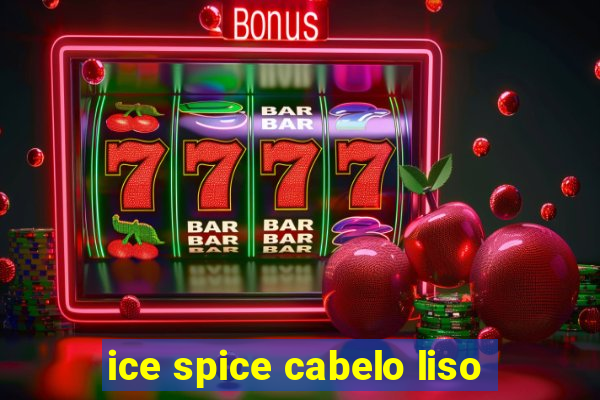 ice spice cabelo liso